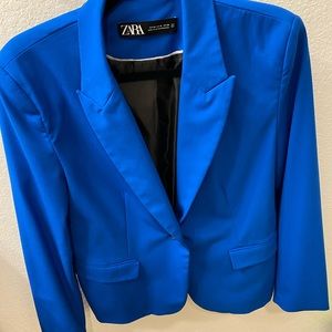 Zara blue women’s blazer Sz 12